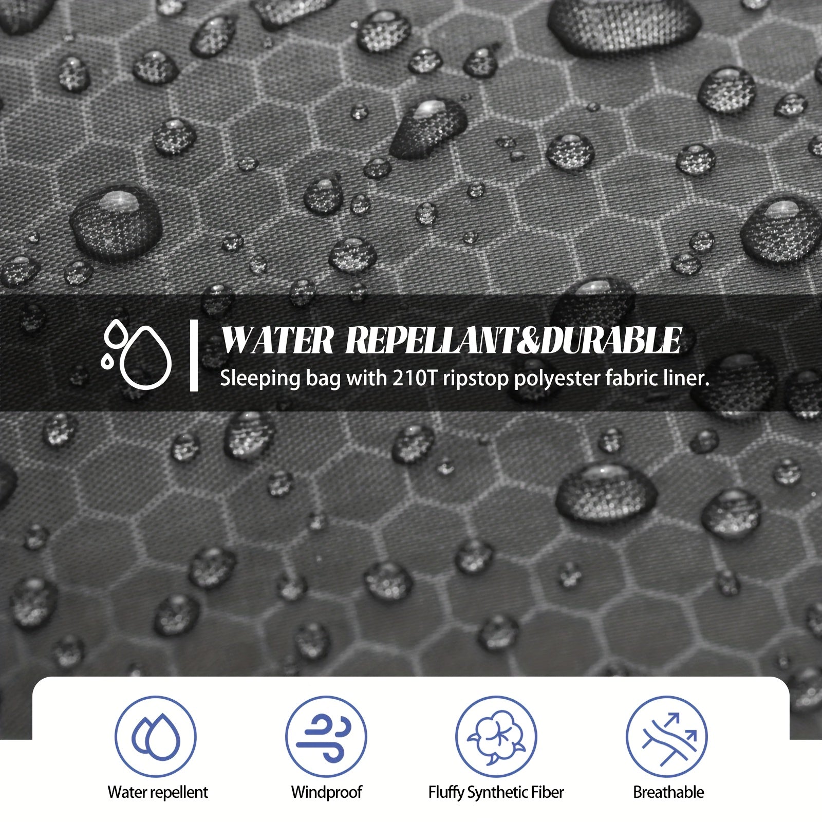 Sleeping Bag Winter, 0 to 20 Degrees Celsius(3.97LB\u002F82.68*31.5inch) Mummy Sleeping Bag Lightweight 4 Seasons, High Quality Sleeping Bag Small Packaging Size for Backpacking, Camping, Hiking, And Travel