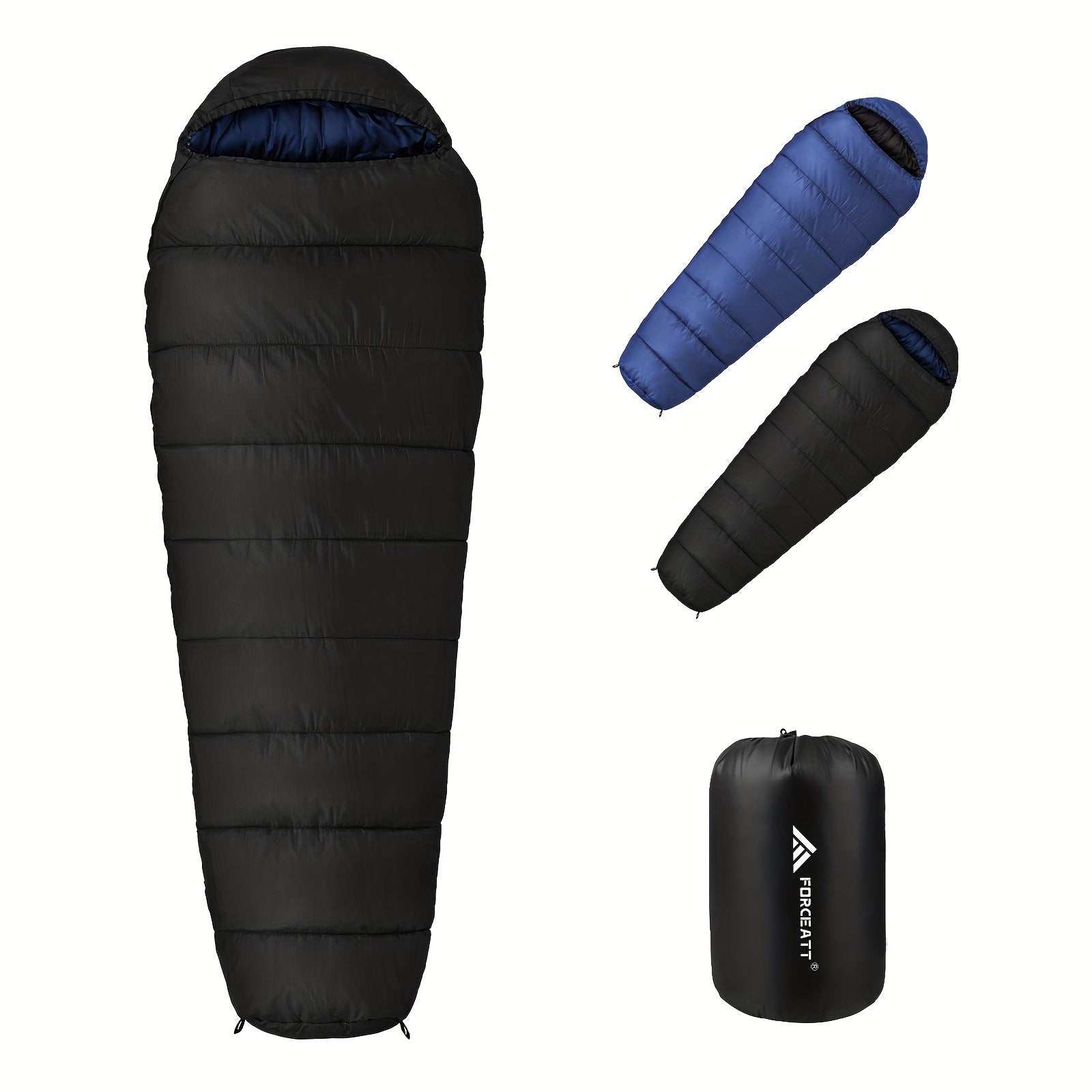 Sleeping Bag Winter, 0 to 20 Degrees Celsius(3.97LB\u002F82.68*31.5inch) Mummy Sleeping Bag Lightweight 4 Seasons, High Quality Sleeping Bag Small Packaging Size for Backpacking, Camping, Hiking, And Travel